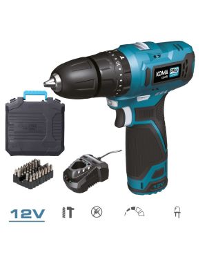 12-V-Akku-Bohrschrauber Koma Tools