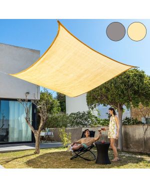 Rechteckiges Sonnensegel