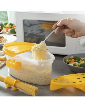 Cuiseur de Pâtes 4 en 1 pour Micro-ondes