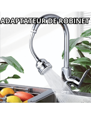 Adaptateur de Robinet à Haute Pression Rotatif 360°