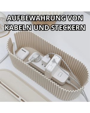 Aufbewahrungsbox für Kabel und Stecker Nordic