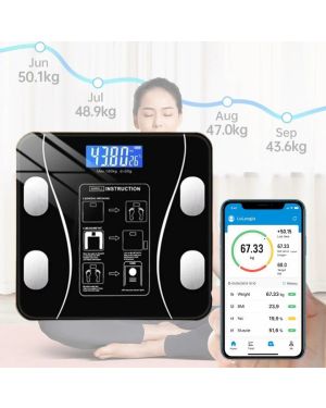 FitSmart™ – Balance Connectée Bluetooth - Suivi des progrès