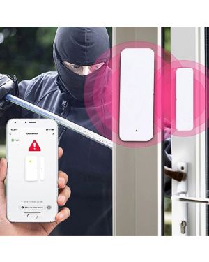 SafeSense™ – Capteur de Porte/Fenêtre Connecté WiFi avec Alerte Immédiate