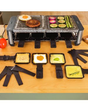 Raclette- & Grillgerät für 8 Personen