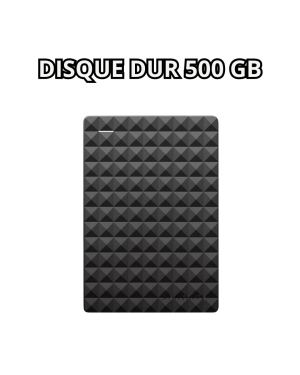 Disque dur externe portable 500 Go - USB 3.0