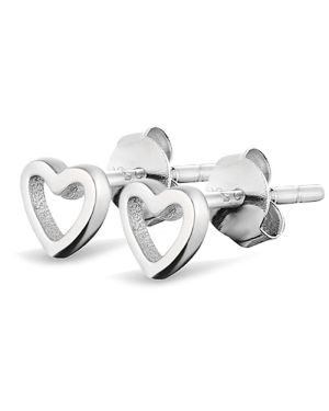 Boucles d'oreilles Ernst Stein Silver Heart