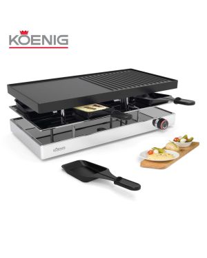 Raclette-Grill Elegance Koenig 8 Personen