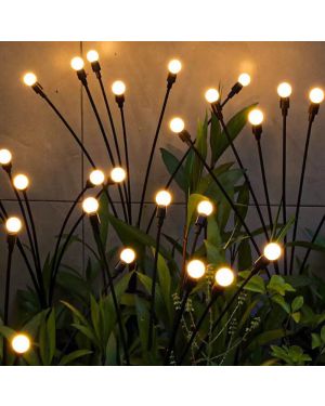 Set de 2 Lampes Solara Lumière - Déco extérieure LED solaire