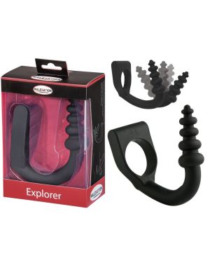 Malesation Explorer Analplug mit doppelter Stimulation