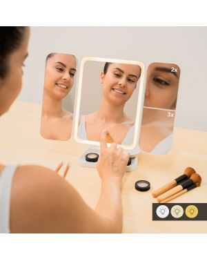 Miroir de Maquillage Rechargeable