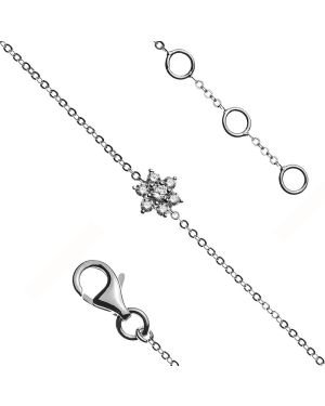 Bracelet Olyssa Botanical Spark | WG750 - 7 Diamants