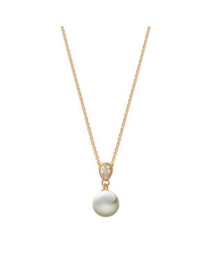 Collier Olyssa Pearl Essence | Or jaune 9k, perle de culture d'eau douce