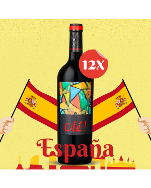 Olé 2022 Tempranillo - Pack 12 bouteilles