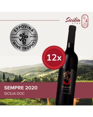 12 bouteilles Sempre 2021 Sicilia DOC