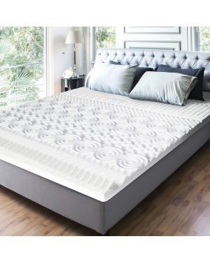 Surmatelas en mousse mémoire de forme 10 zones