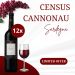 12 bouteilles Census Cannonau Sardegna 2022