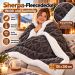 Weiche und flauschige Sherpa-Fleecedecke 120 x 200 cm