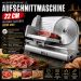 Halbprofessionelle Aufschnittmaschine 22 cm