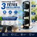 Ventilateur Tour 3 Têtes Oscillantes