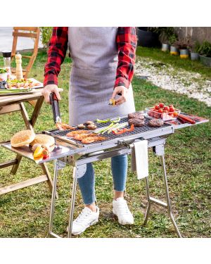 Barbecue Pliable au Charbon