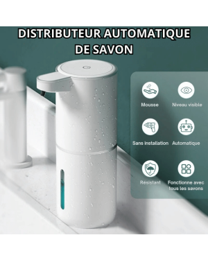 Distributeur de Savon Automatique 380ml Mousse