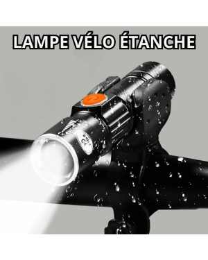 Lampe Vélo USB Étanche