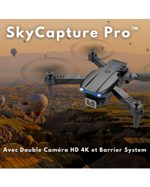 SkyCapture Pro™ Drone avec double caméras HD 4K