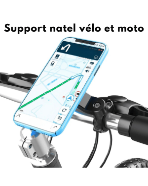 Set de 2 supports de téléphone pour moto et vélo