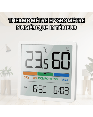 Digitales Thermometer und Hygrometer für Innenräume