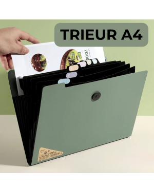 Set de 2 Pochettes Trieurs A4