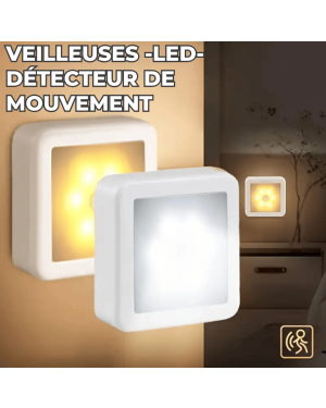 Lot de 2 Veilleuses LED avec...