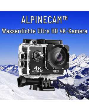 AlpineCam™ - Tragbare Ultra HD 4K-Action-Kamera