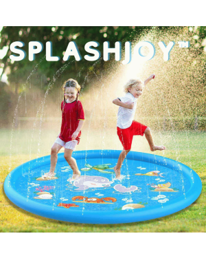 SplashJoy™ - Mini Piscine Gonflable avec jets d'eau pour Enfants