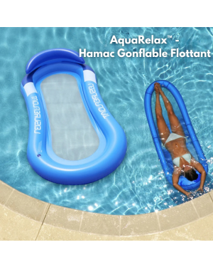 AquaRelax™ - Hamac Gonflable Flottant