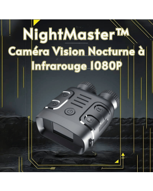 NightMaster™ - Caméra Vision Nocturne à Infrarouge 1080P