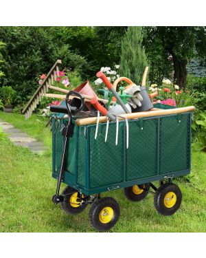 Gartenwagen bis 500 kg Klappbare Seitenwände