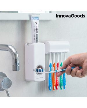 Set : porte brosse à dents et distributeur dentifrice
