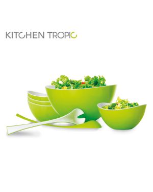 Ensemble de 7 pièces pour la salade Kitchen Tropic