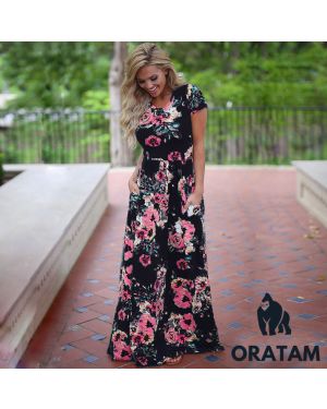 Kleid Garden Party Maxi Dress von Oratam