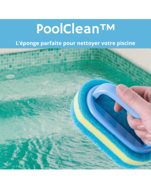 PoolClean™ : Éponge de Nettoyage Multifonction avec Poignée