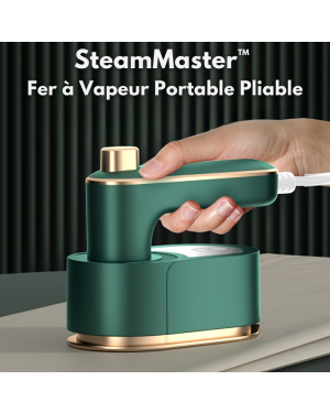 SteamMaster™ - Fer à Vapeur Portable Pliable