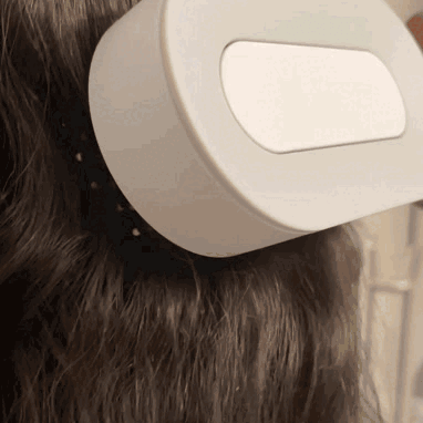 Brosse à cheveux autonettoyante pour femmes massage nettoyant à une clé  antistatique