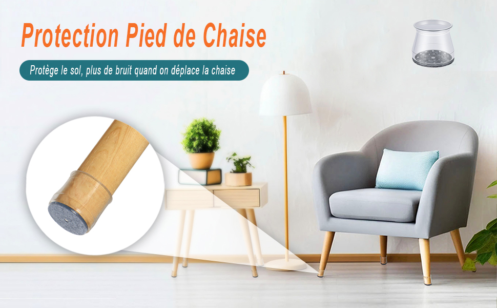 Embout silicone pied de chaise silicone - Cdiscount