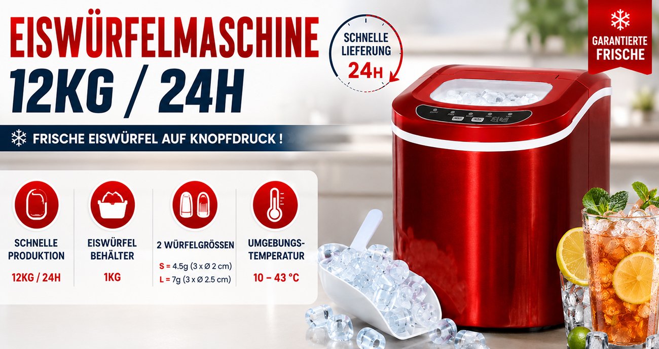  Würfelbereiter WeberHome 12kg/24h