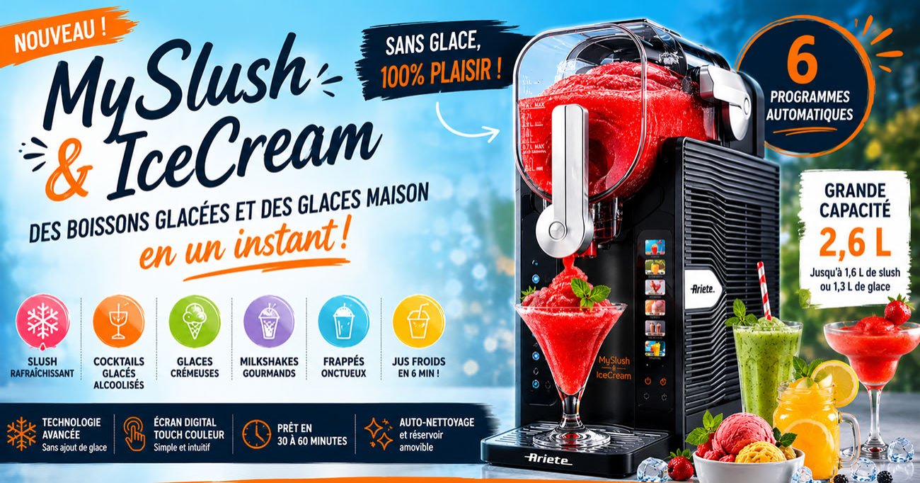 Machine à Granités MySlush & IceCream