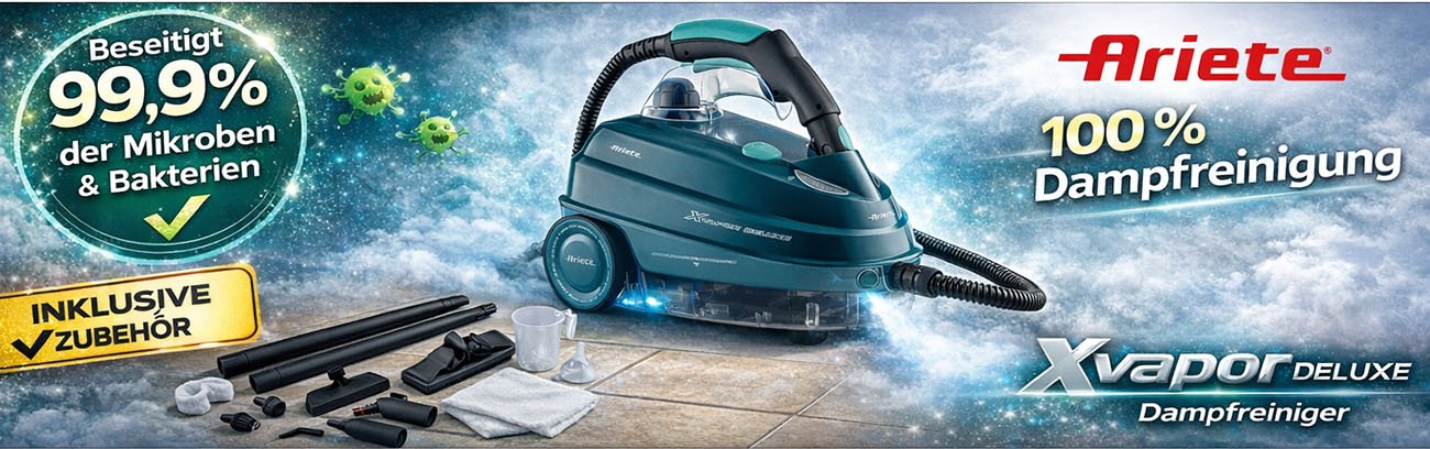  Ariete XVapor Deluxe Dampfreiniger